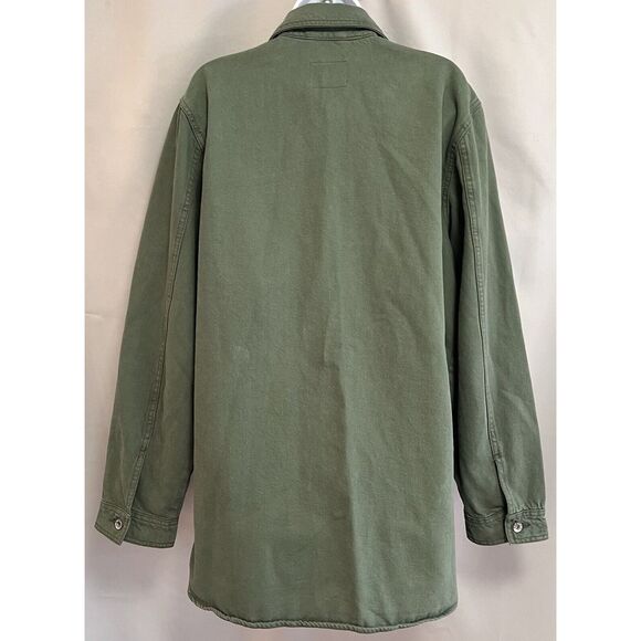 Old Navy Military Jacket Women , 100% Cotton. Women's Sz Large Tall - Picture 6 of 12